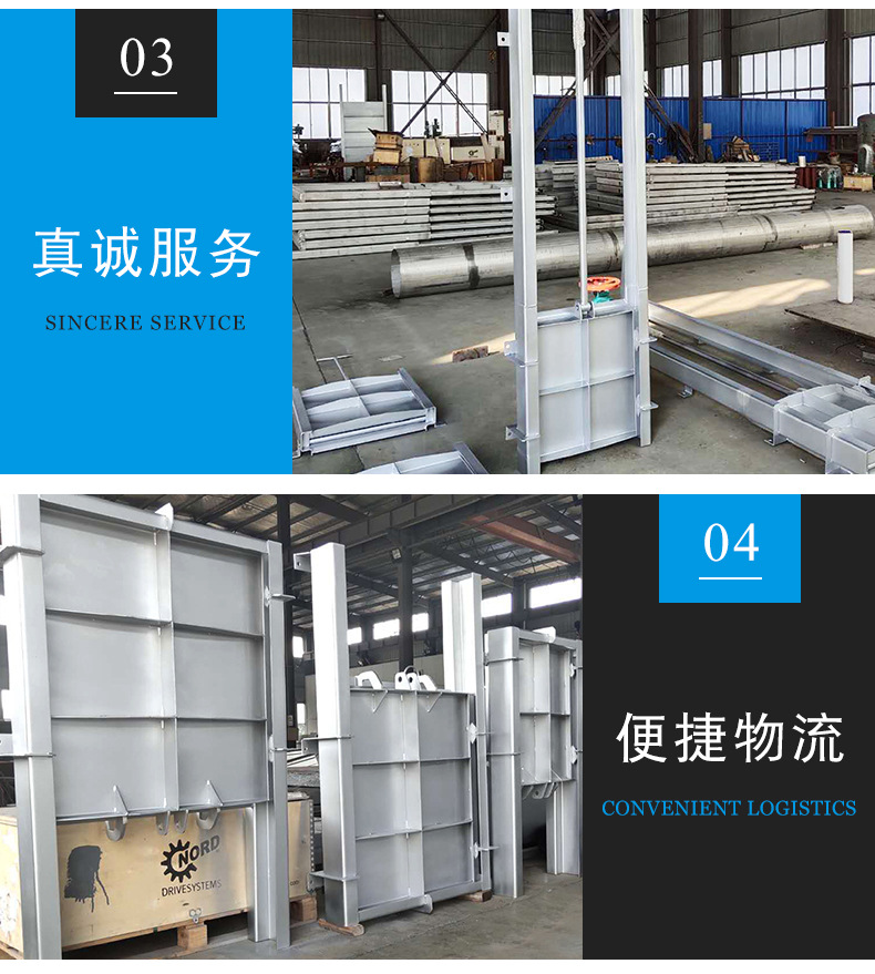 不銹鋼機閘一體閘門